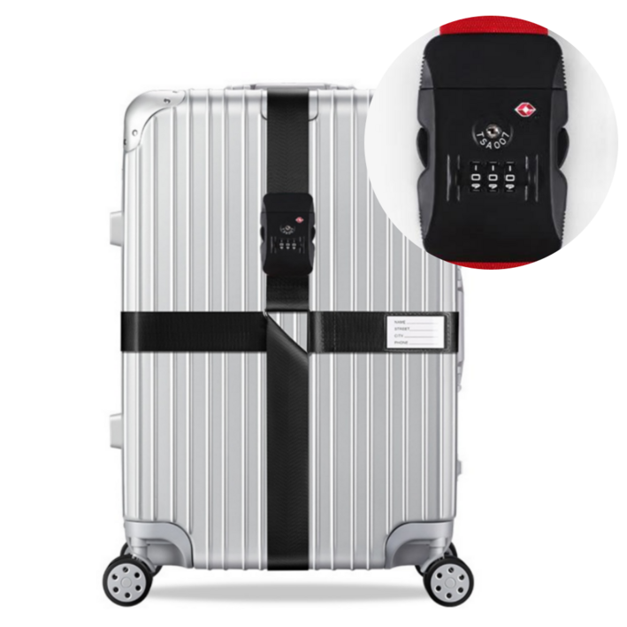 태스코나 TSA인증 캐리어 잠금벨트 여행 자물쇠 캐리어스트랩