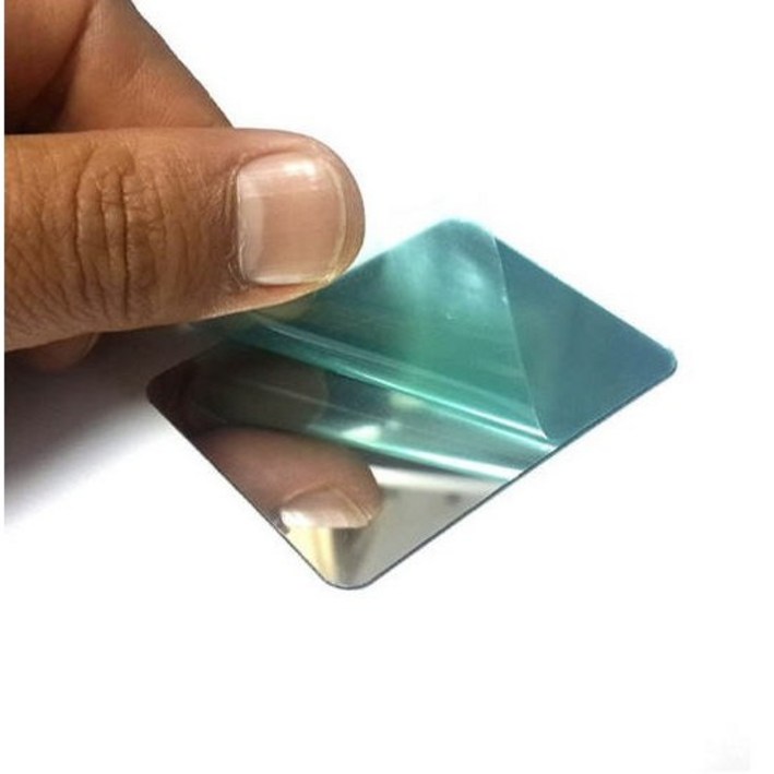 소형 멀티미러 거울 5개 1셋트 테이프 고정 핸드폰케이스 지갑등에 부착 휴대용 미니 미러