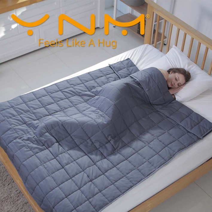 [초특가 세일] YNM 중력이불 + 이불커버 세트  미국 아마존 화제의 인기 상품(꿀잠 중력이불 중 판매수량 1 위 상품)