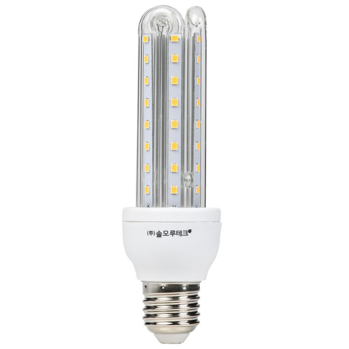 LED콘램프9W (20W,25W 삼파장램프 대체), 1개, 주광색