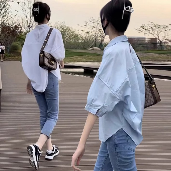 여성 컴포트핏 소프트터치 레귤러핏 셔츠