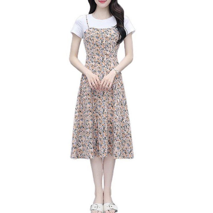 셀럽당 여름 여성용 반팔 원피스 F00690 셀럽당 여름 여성용 반팔 원피스 F00690