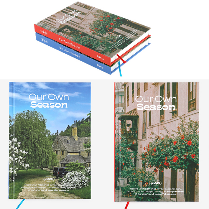 예쁜 풍경 2026년 양장 위클리 다이어리 2026 다이어리