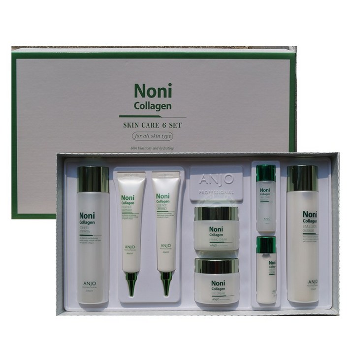 지친피부에 탄탄한 힘과 활력부여 단력 수분 케어 노니 식물성 콜라겐 노니콜라겐 6종 세트!! 당일발송!!, 1세트