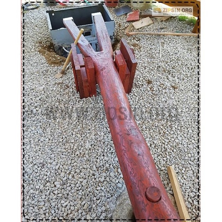 동력 디딜방아 설치/장식품/민속품