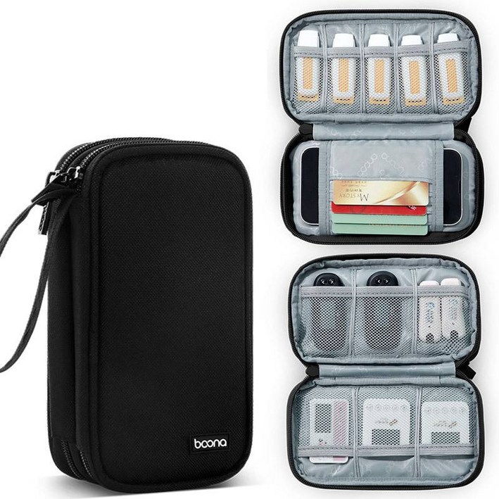 까마느 usb 메모리 휴대용 파우치 카드 케이블 이어폰 파우치