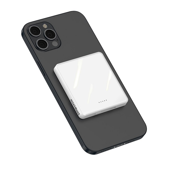 미니덕트 맥세이프 미니 고속 무선보조배터리 4000mAh, mi200DT