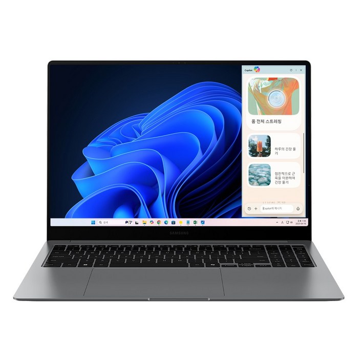 삼성전자 갤럭시북5 프로 NT960XHA-K71A 인텔 울트라7 16인치 고해상도 AI 코파일럿+ 윈도우11 터치 스크린 직장인 대학생 노트북, NT960XHA-K71A, WIN11 Home, 16GB, 2TB, 그레이