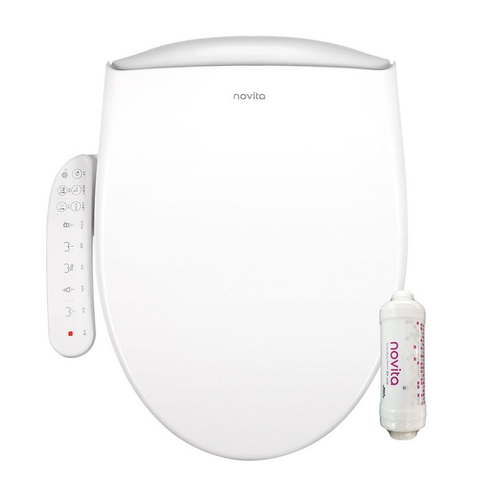 노비타 쾌정 건조 키즈 완전방수 IPX5 탈취가능 풀스테인레스노즐 비데 BDN441H