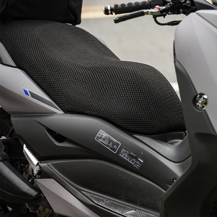 MVP 쿨시트 전차종 오토바이여름시트 개선형안장 쿨메트 3D메쉬 PCX NMAX XMAX, 1개 MVP 쿨시트 전차종 오토바이여름시트 개선형안장 쿨메트 3D메쉬 PCX NMAX XMAX, 1개