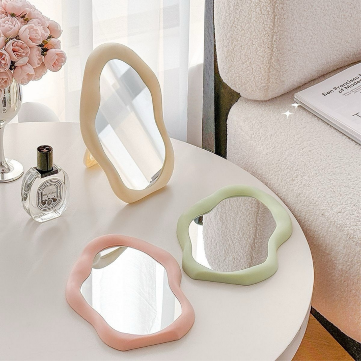 담이즈 웨이브 감성 탁상 거울