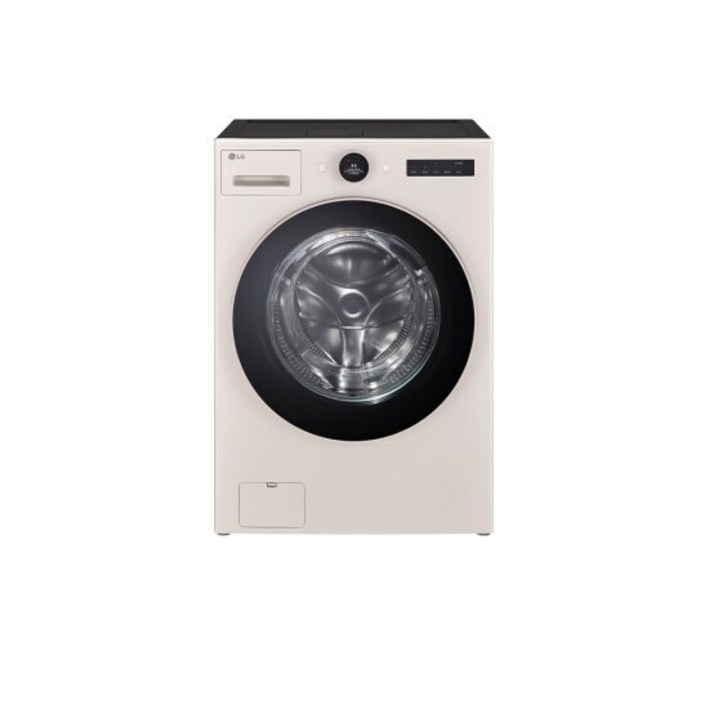 [1등급 가전 환급 10%] (25년출시)_LG 오브제 워시콤보 스팀 올인원 세탁건조기 FH25ES 베이지 / FH25GS 그린