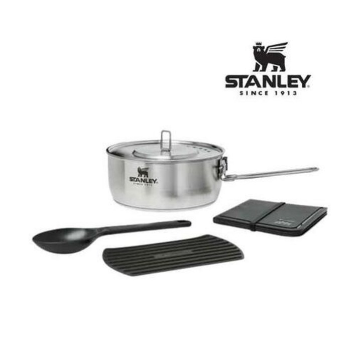 스탠리 이븐히트 포트 코펠냄비세트 1.9L 스텐 캠핑용 라면 밥 백패킹