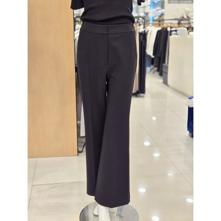 [케네스레이디] 부츠컷 슬랙스바지EVSLPK8900 허리밴딩(뒤쪽)