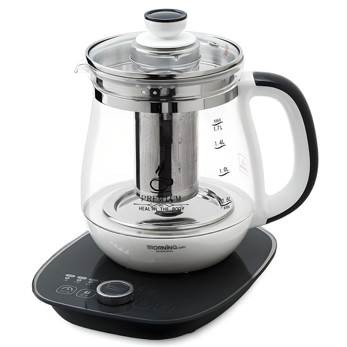 대웅 모닝컴 온도조절 보온 전기 티포트, DWM-1995CY