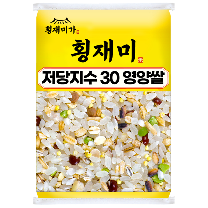 횡재미가 저당지수 30곡 영양담은쌀 백미 혼합잡곡, 등 외, 1개, 10kg