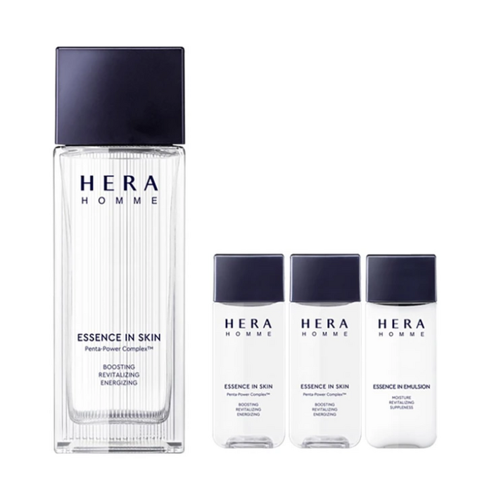 HERA HOMME 헤라옴므 에센스 인 스킨 125ml + 구성품