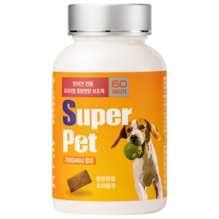 슈퍼펫 KVGMP 강아지 영양제 노령견 관절 치매 심장 간보호 면역력향상