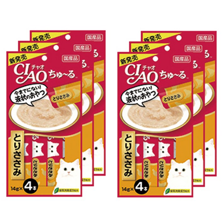 챠오츄르 고양이 짜먹는 간식 4p