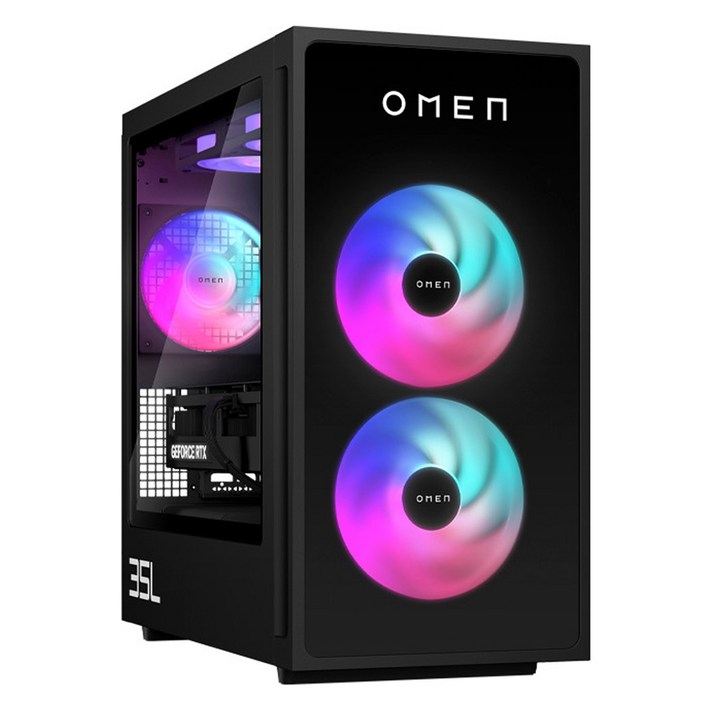 HP 2024 오멘 데스크탑 35L 코어i7 인텔 14세대 지포스 RTX 4070 SUPER, 블랙, GT160000KL, 1TB, 32GB, Free DOS