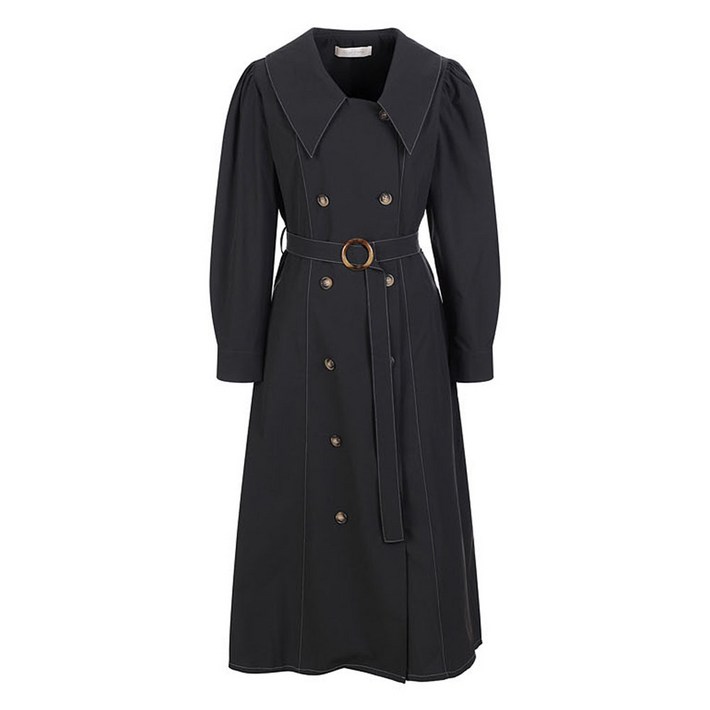 페이지플린 셔링퍼프벨티드 더블 원피스 F3AOP039A