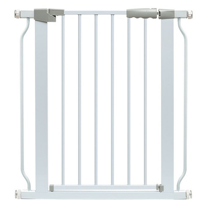 플리다스 강아지 프리미엄 이지 세이프 반자동 안전문, 화이트, 1개