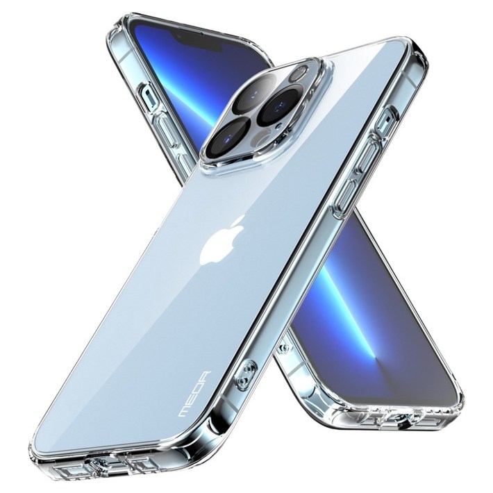 메오르 카메라보호 나노슬림 젤리 휴대폰 케이스 2p