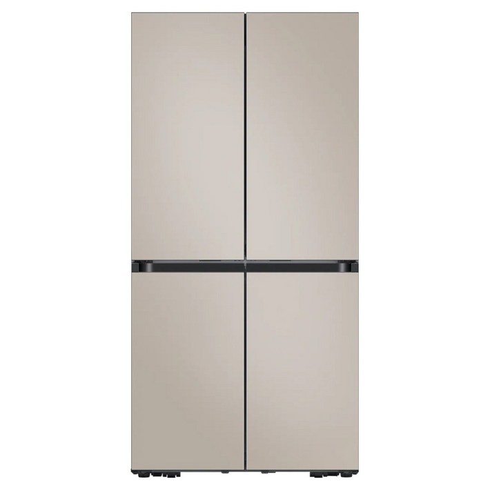 10 환급가전 삼성전자 Bespoke AI 하이브리드 키친핏 637L 4도어 냉장고 방문설치, RM70F64R1G