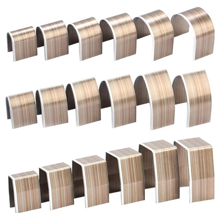 코히모 가죽 공예 도구 펀치 재단 3종 타입 18종 세트 5W0477, 1세트, 혼합색상