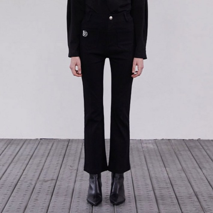 에고이스트 여성용 프런트포켓 포인트 스판 팬츠 ER3BO811