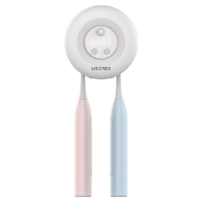 유토렉스 블랑 2구 무선 칫솔살균기 UTC3600