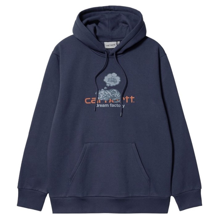 칼하트윕 남성용 WIP 후디드 드림 팩토리 스웻셔츠