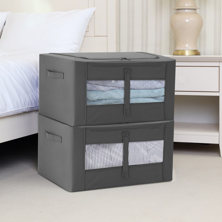 조은리빙 스틸 와이어 옷정리 리빙박스