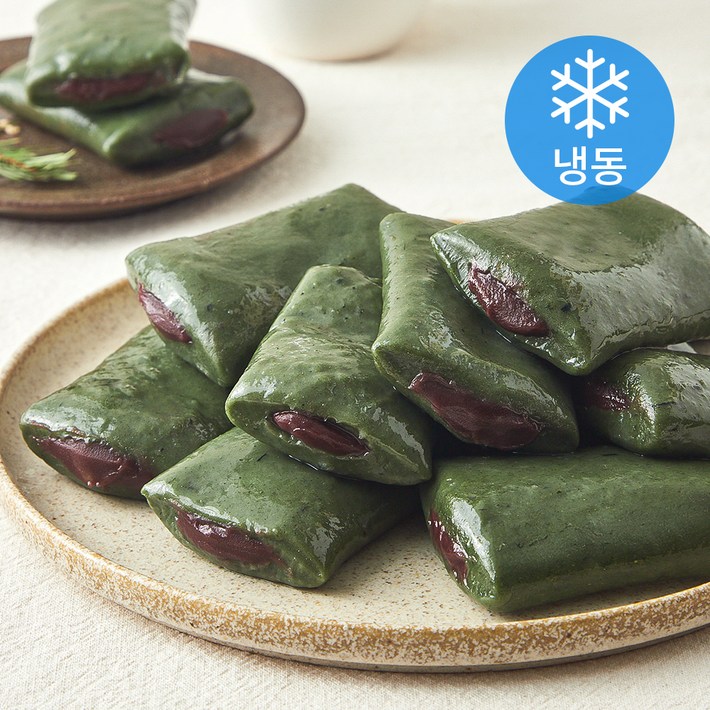 시루조아 굳지않는 떡 쑥 앙꼬절편 냉동, 1.4kg, 1개입, 1개