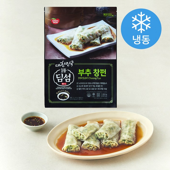 동원 딤섬 부추창펀 냉동, 1.02kg, 1개