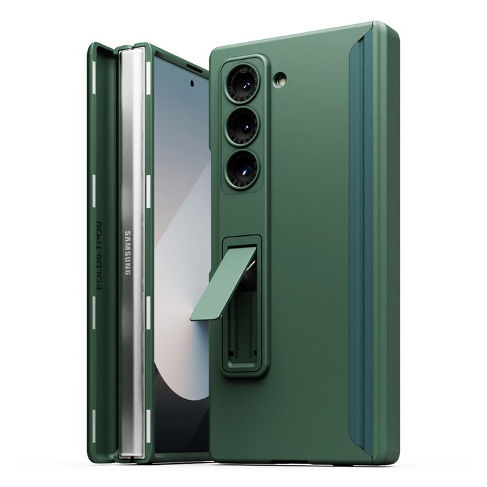 신지모루 풀커버 마그네틱 힌지보호 슬림 매트핏 휴대폰 케이스