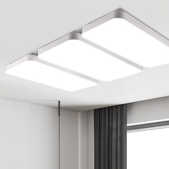 원하 심플 거실등 LED 180W 국내산 플리커프리 주광색 원하 심플 거실등 LED 180W 국내산 플리커프리 주광색