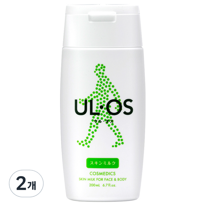 우르오스 남성용 올인원 스킨밀크, 200ml, 2개
