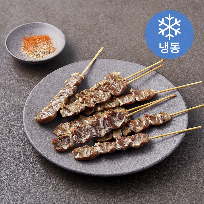 로켓프레시 장충동왕족발 염통꼬치 20개입 냉동, 400g, 1개