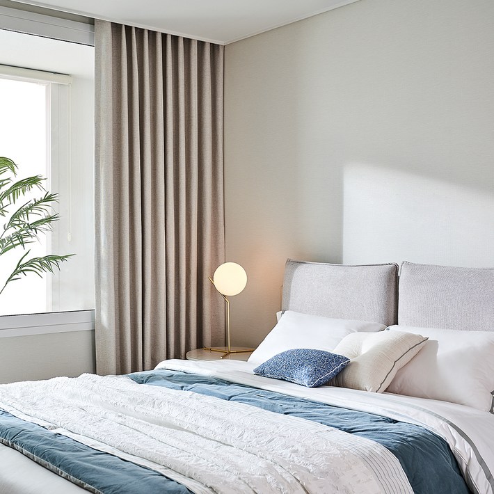 한샘 호텔식 완벽 암막 커튼 세트