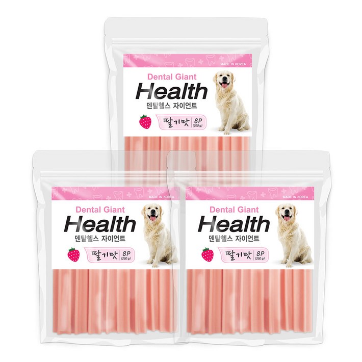 인터펫코리아 덴탈헬스 자이언트 덴탈껌