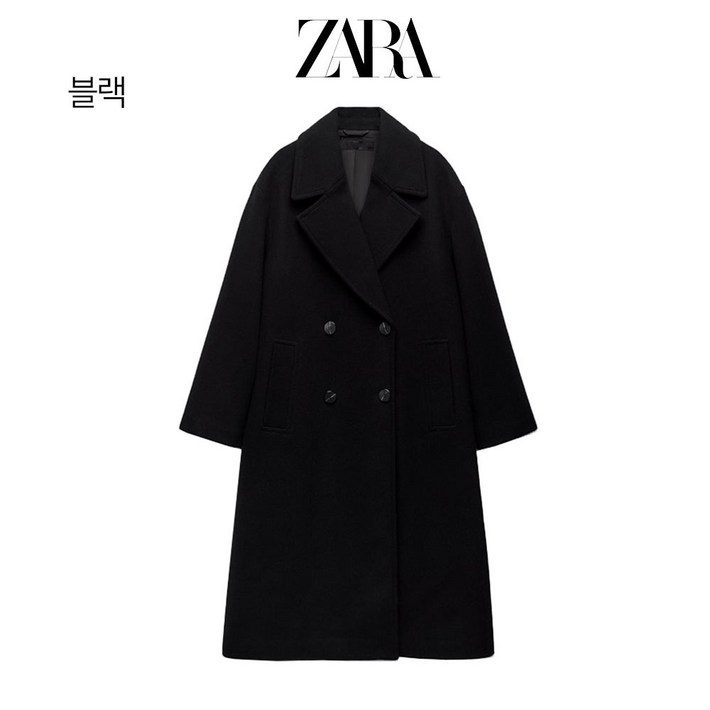 자라 여성 ZARA 4종 모직 소프트 루즈 코트