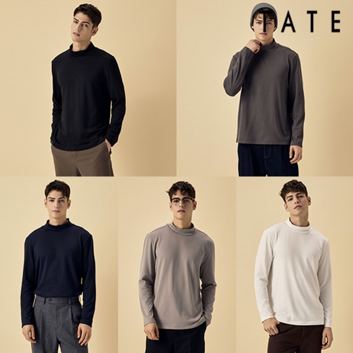 25FW 테이트 남성 기모티셔츠