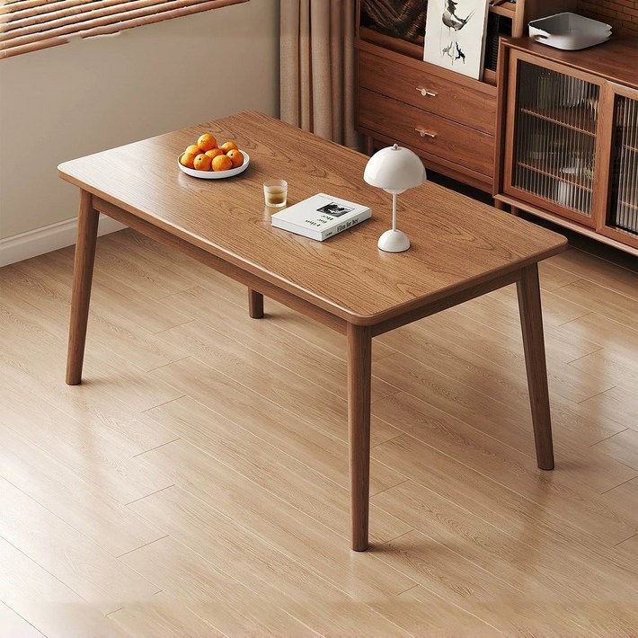 커피숍 브라운 테이블 거실 식당 4인용6인용 원목 식탁
