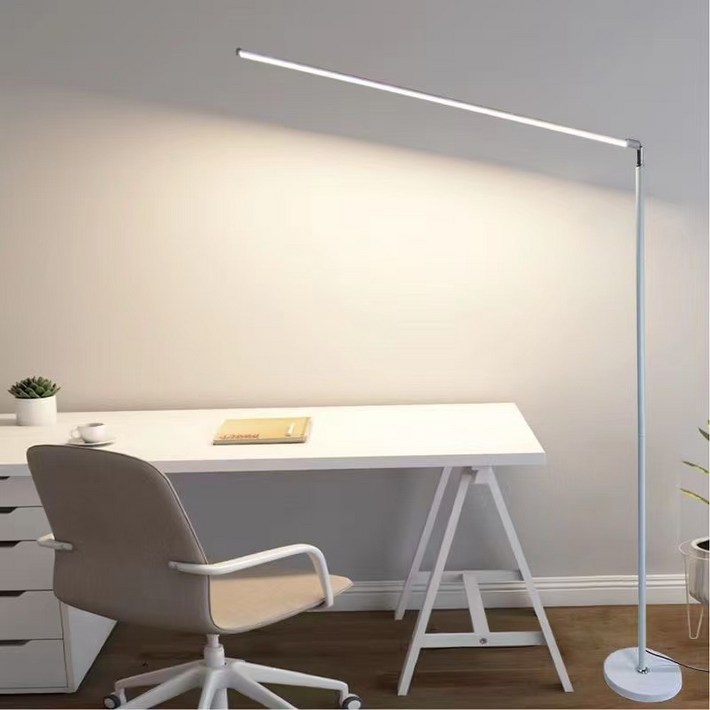 SASAKO LED 플로어 장스탠드 조명 3색모드 밝기조절 침실 거실 스탠드 각도 조절이공부 스탠드 인테리어 조명