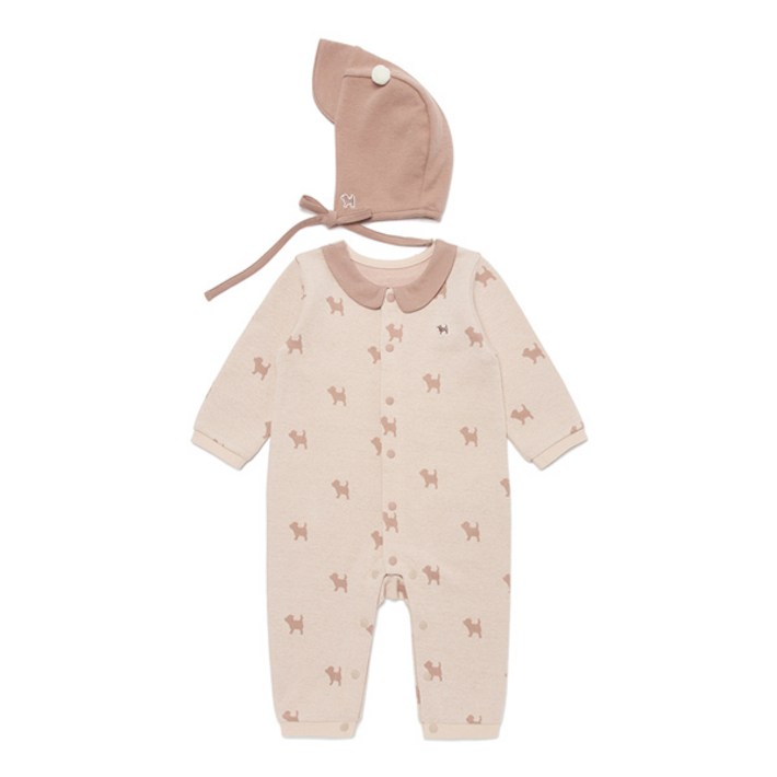 블루독베이비 BI자가드세트우주복 BE 44C7004114 겨울 시즌의류 선물 외출용