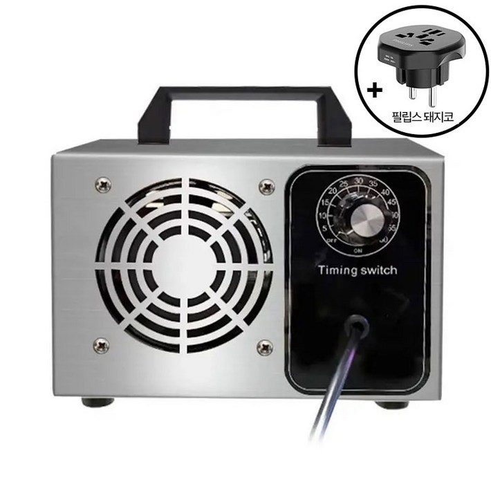 블루파인 오존발생기 타이머 오존살균기 오존기 220V 가정용 냄새제거 오존생성기 매장용 필립스돼지코포함