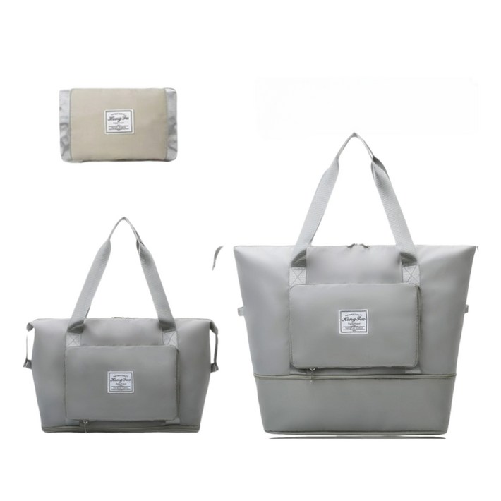 그로주 다담아 확장형 보스턴백 여행용 캐리어 결합