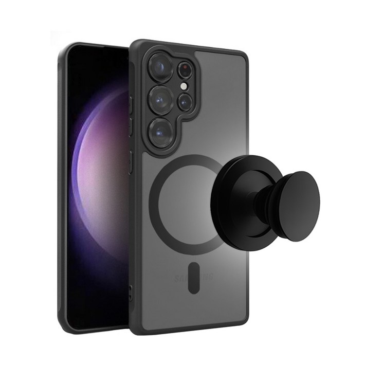 리네시 갤럭시 S22 S23 S24 S25 플러스 울트라 엣지 맥세이프 하이브리드 거치 휴대폰 케이스