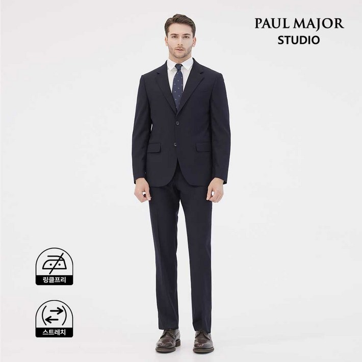 폴메이저 25SS 쿨맥스 썸머 스트레치 수트 PMFSMSJ203